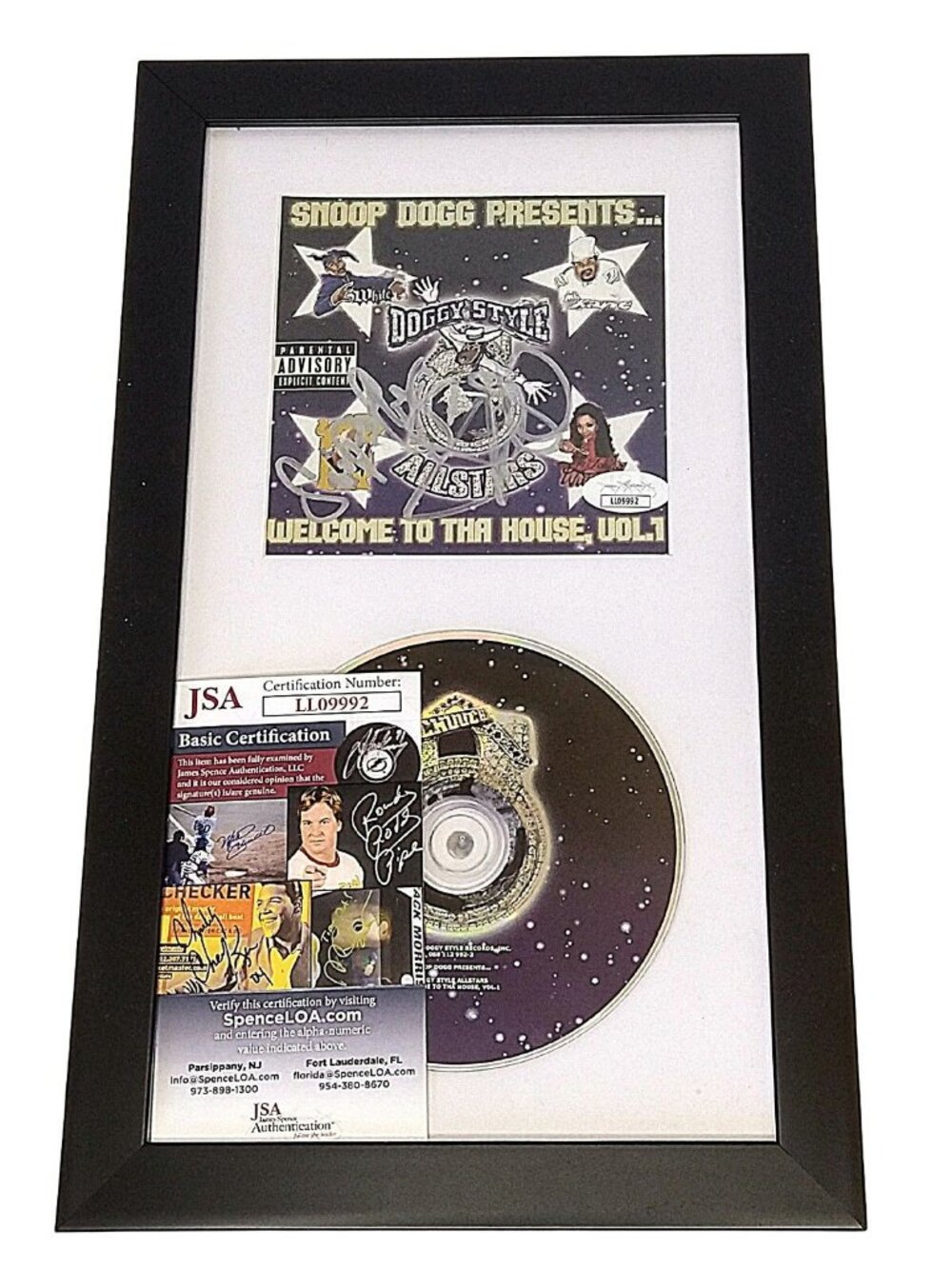 Snoop Dogg & Soopafly Signed Welcome To Tha House Vol 1 CD JSA